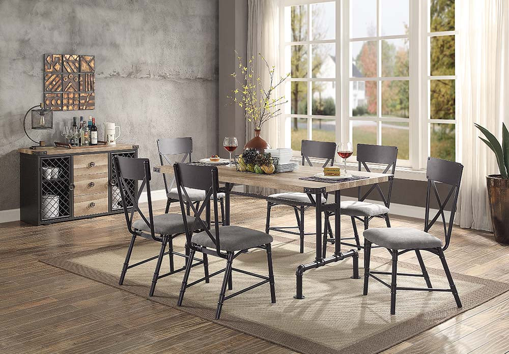 Edina Industrial Dining Collection
