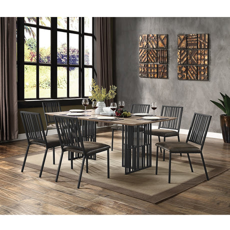 Zudora Industrial Dining Collection