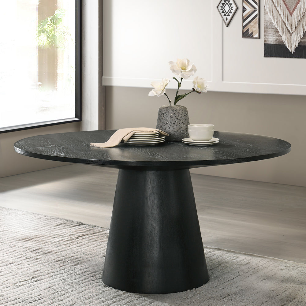 Froja Round Dining Table & Side Chairs