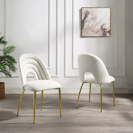 Fadri Teddy Sherpa Side Chairs (Set of 2)