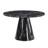 Hollis Round Pedestal Dining Table & Swivel Chairs