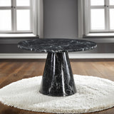 Hollis Round Pedestal Dining Table & Swivel Chairs