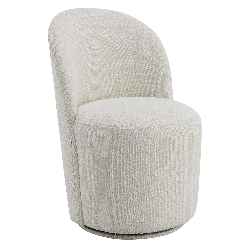 Hollis Round Pedestal Dining Table & Swivel Chairs