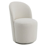 Hollis Round Pedestal Dining Table & Swivel Chairs
