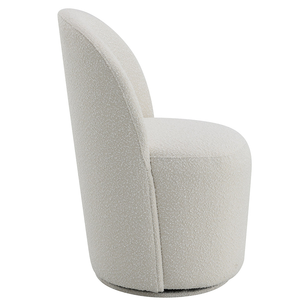 Hollis Round Pedestal Dining Table & Swivel Chairs