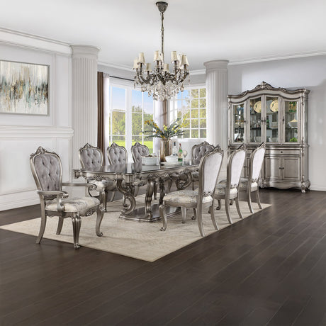 Ariadne Scrolled Pedestal Dining Collection