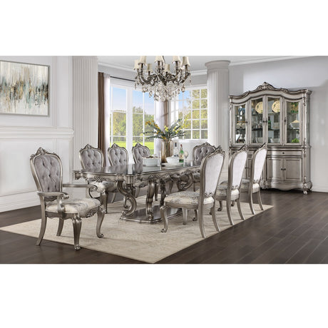 Ariadne Scrolled Pedestal Dining Collection