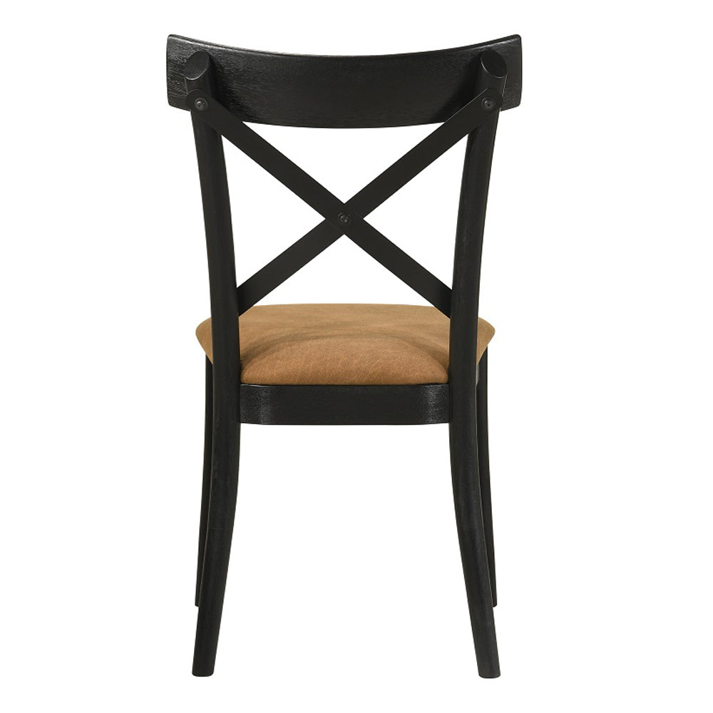 Hillary Sculptural Dining Side Chairs, Set of 2