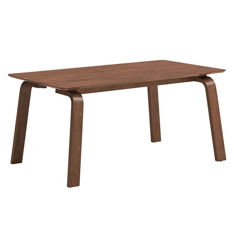 Ginny Walnut Dining Table & Wingback Side Chairs