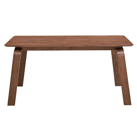 Ginny Walnut Dining Table & Wingback Side Chairs