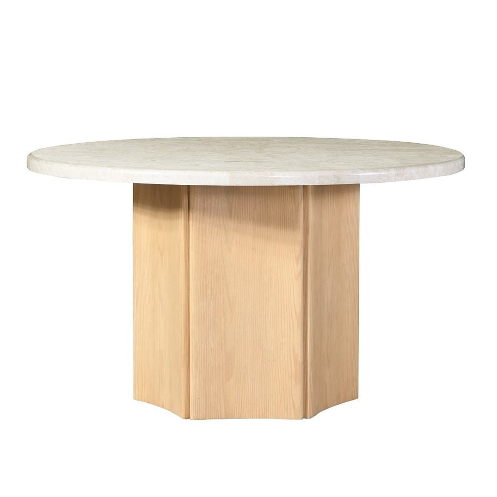 Qwin Round Marble Dining Collection