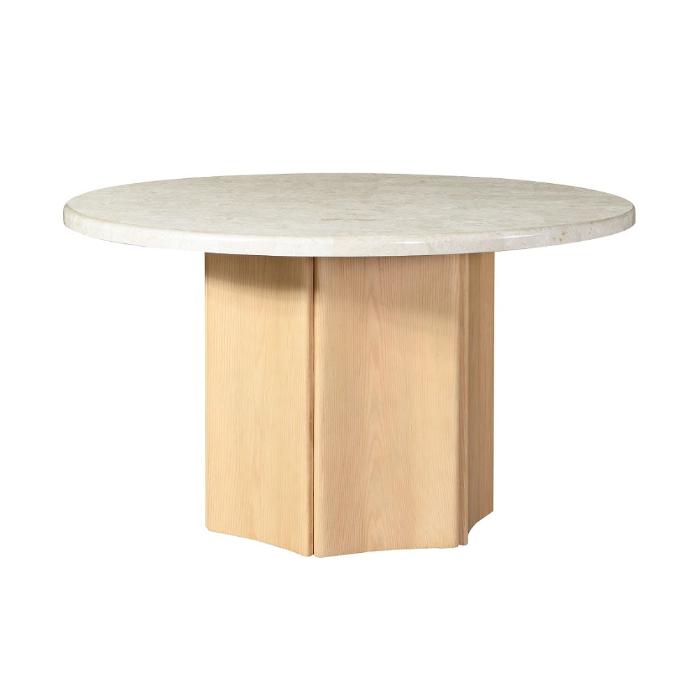 Qwin Round Marble Dining Collection