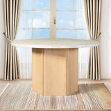 Qwin Round Marble Dining Collection