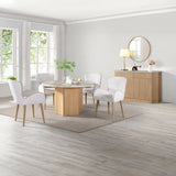 Qwin Round Marble Dining Collection