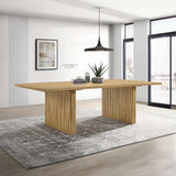 Einar 94" Double Pedestal Dining Table