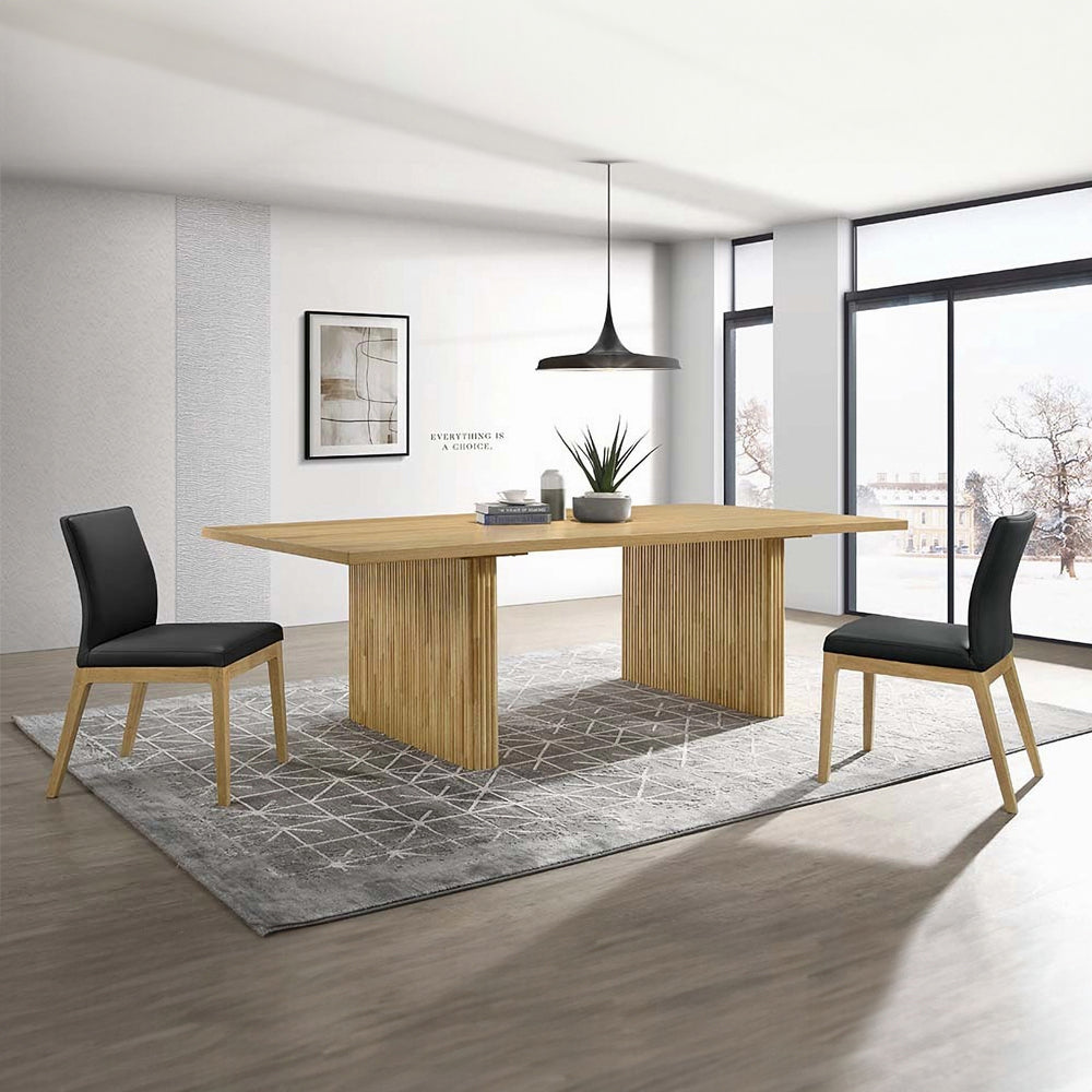 Einar 94" Double Pedestal Dining Table