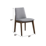 Kaela Scandinavian Side Chairs (Set of 2)