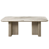 Charity Marble Top Dining Table & Arm Chairs