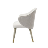 Charity Marble Top Dining Table & Arm Chairs