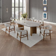 Darcy Oval Marble Dining Table & Arm Chairs