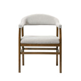 Darcy Oval Marble Dining Table & Arm Chairs