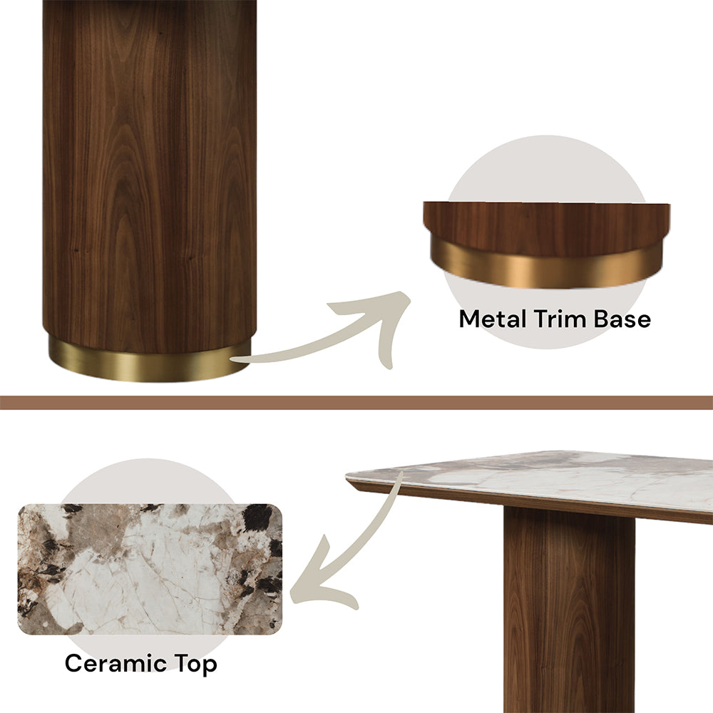Willene Ceramic Top Dining Collection