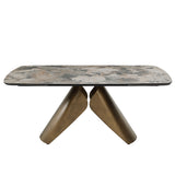 Malika Ceramic Top Dining Collection