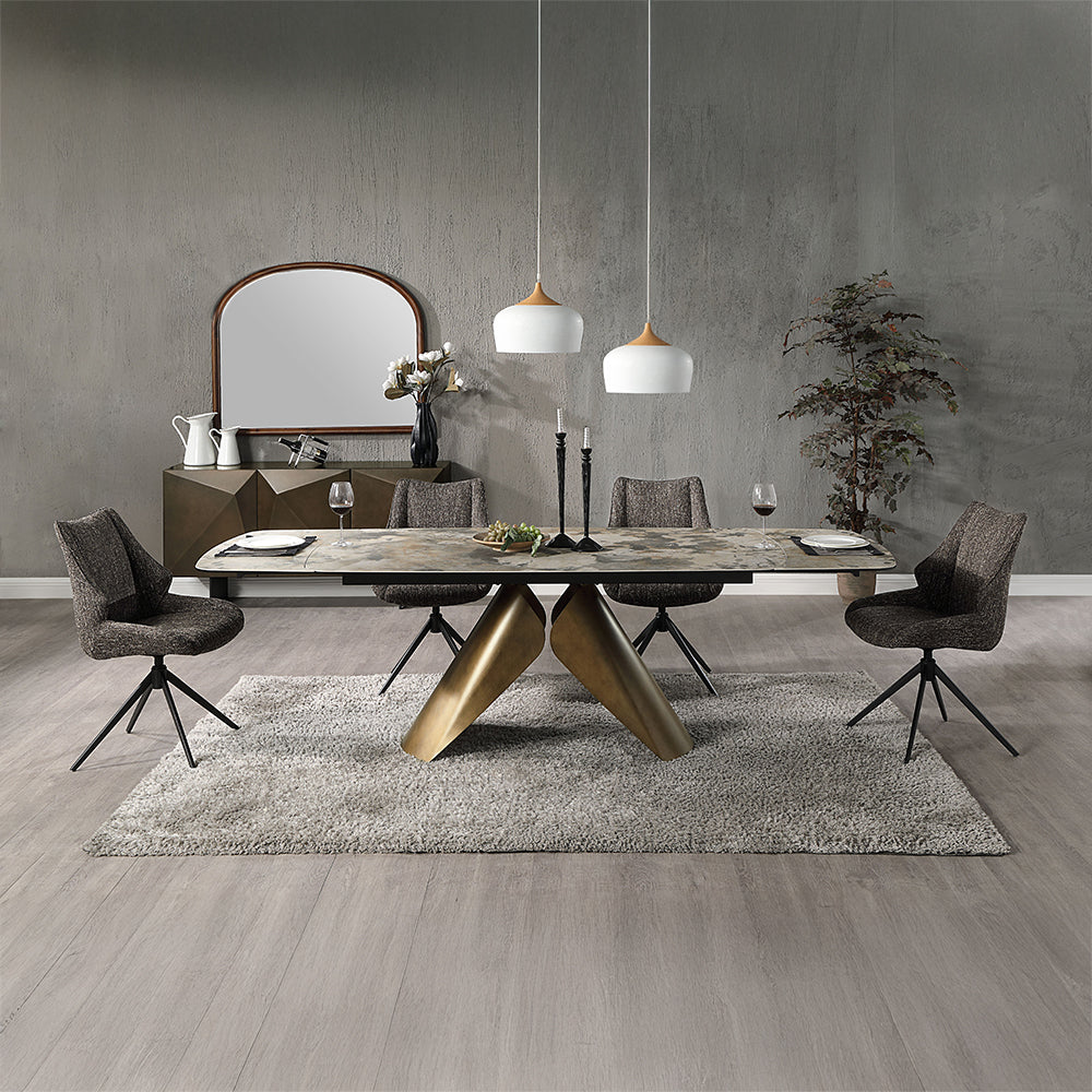 Malika Ceramic Top Dining Collection