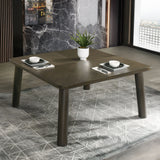 Mallin Square Dining Table & Chenille Side Chairs