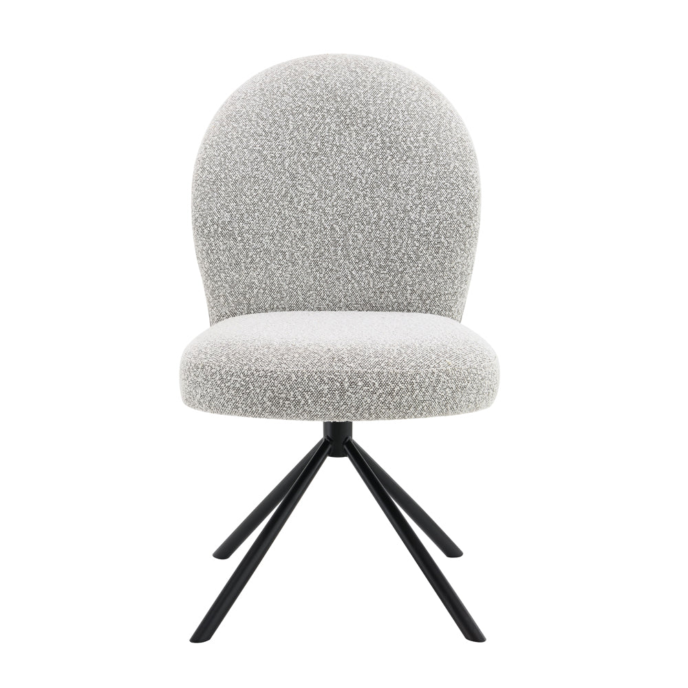 Lawton Dining Table & Swivel Side Chairs