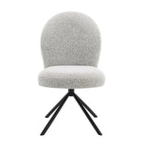 Lawton Dining Table & Swivel Side Chairs
