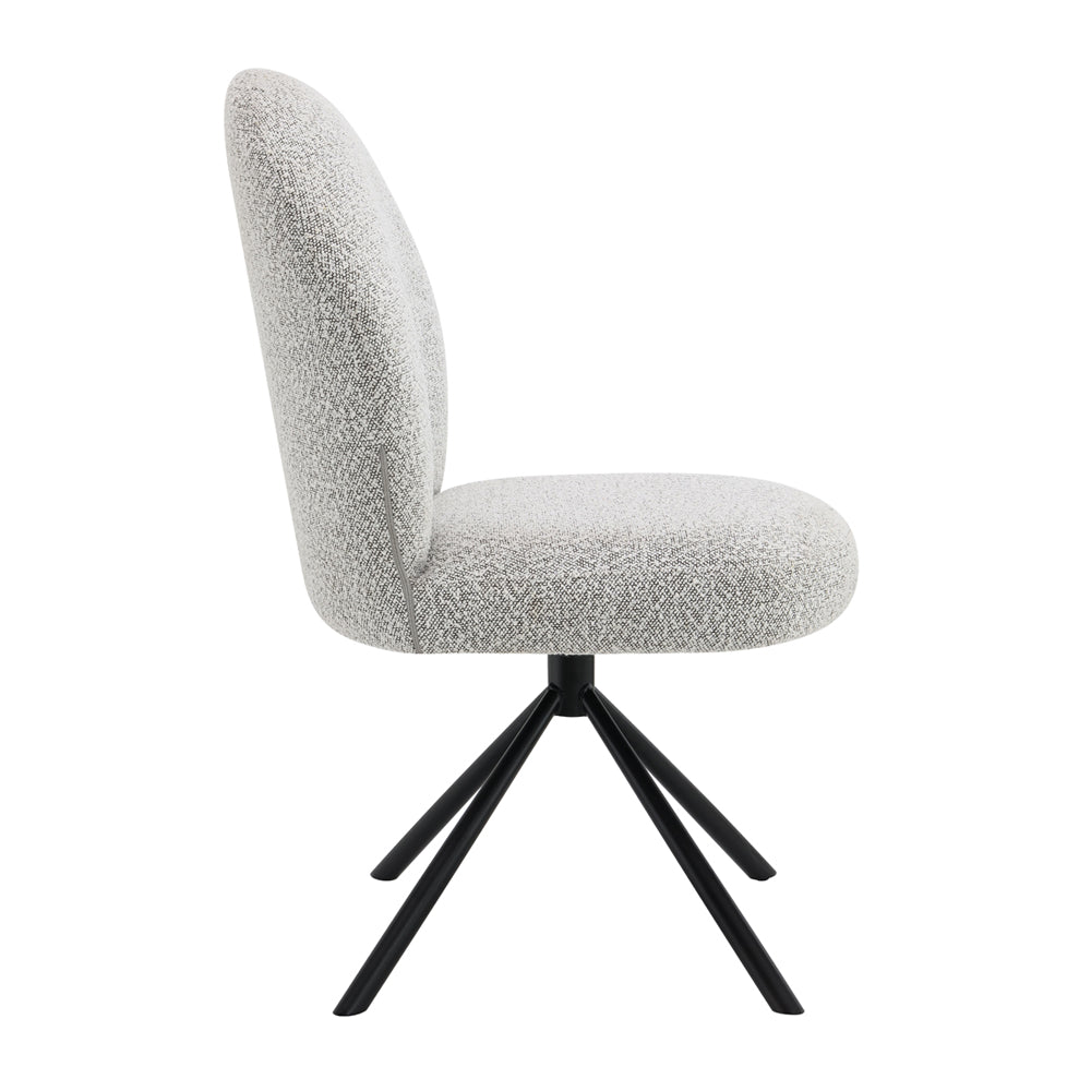 Lawton Dining Table & Swivel Side Chairs