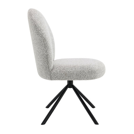 Lawton Dining Table & Swivel Side Chairs