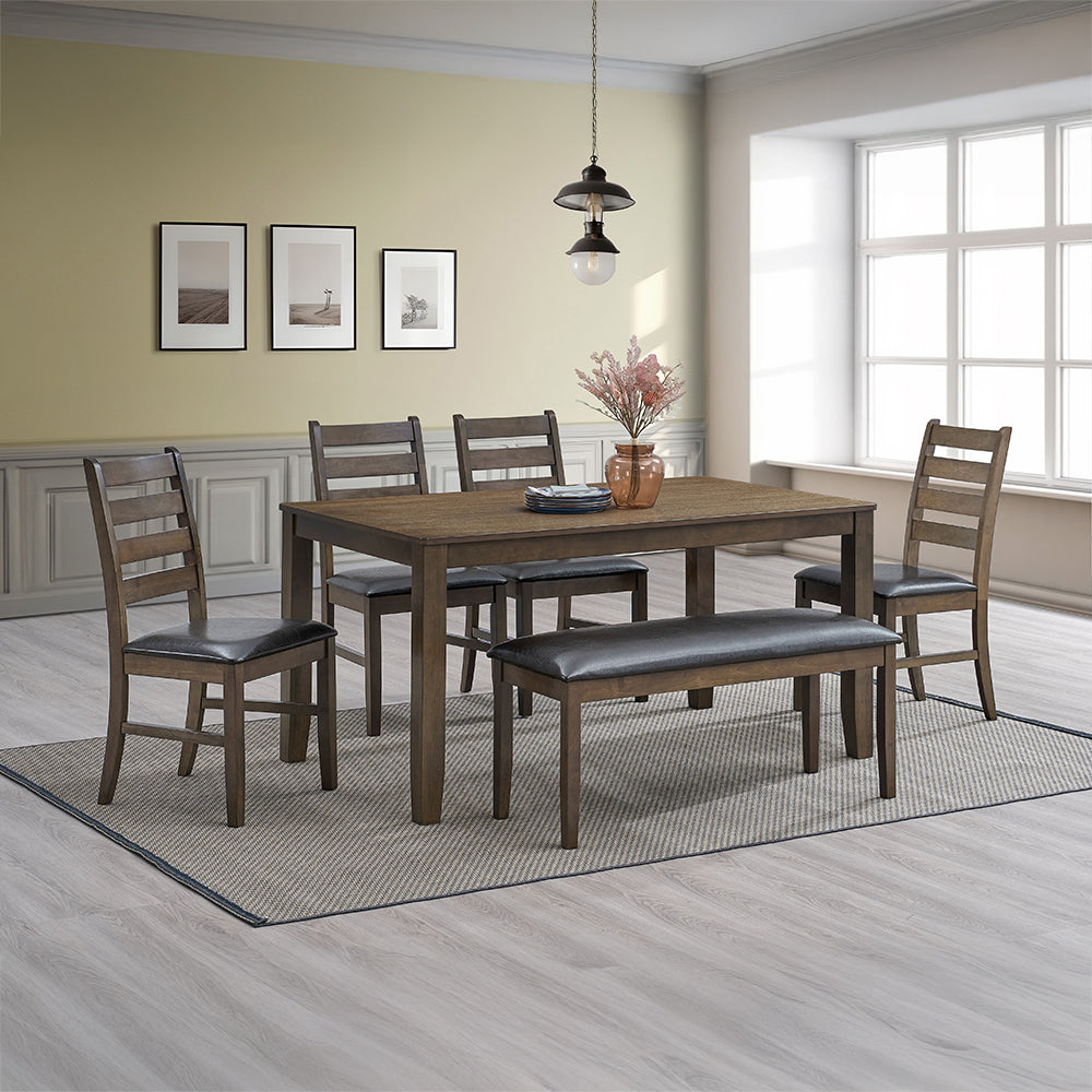 Damica Solid Rubberwood Dining Collection