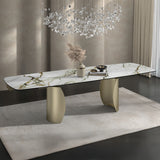 Cora Italian Ceramic Extension Dining Collection