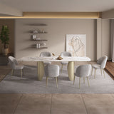 Cora Italian Ceramic Extension Dining Collection