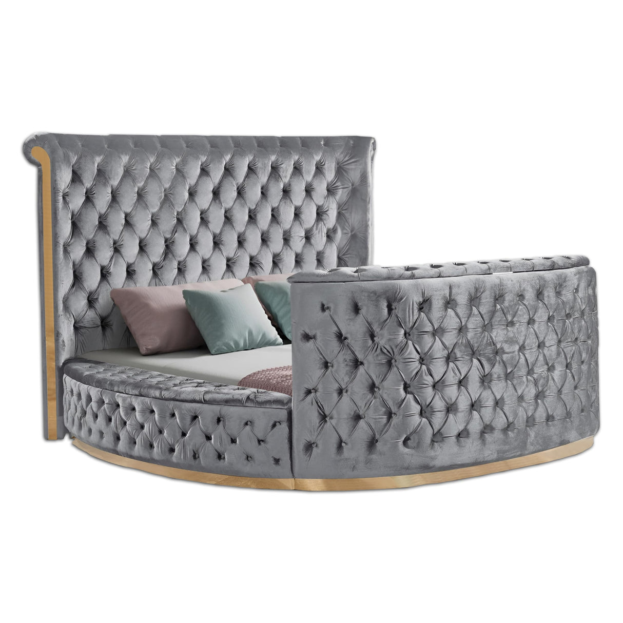 Angel Velvet Bed