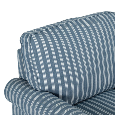 Peggy Skirted Swivel Accent Chair – view 6