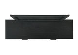 Altimari Channeled Headboard Bed & Bedroom Set - Contemporary in Black or Walnut