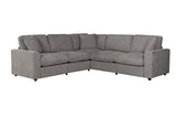 Crowle Transitional Sectional Sofa with Round Track Arms – view 8