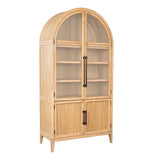 Minster Modern Farmhouse Arched Display Cabinet – view 6