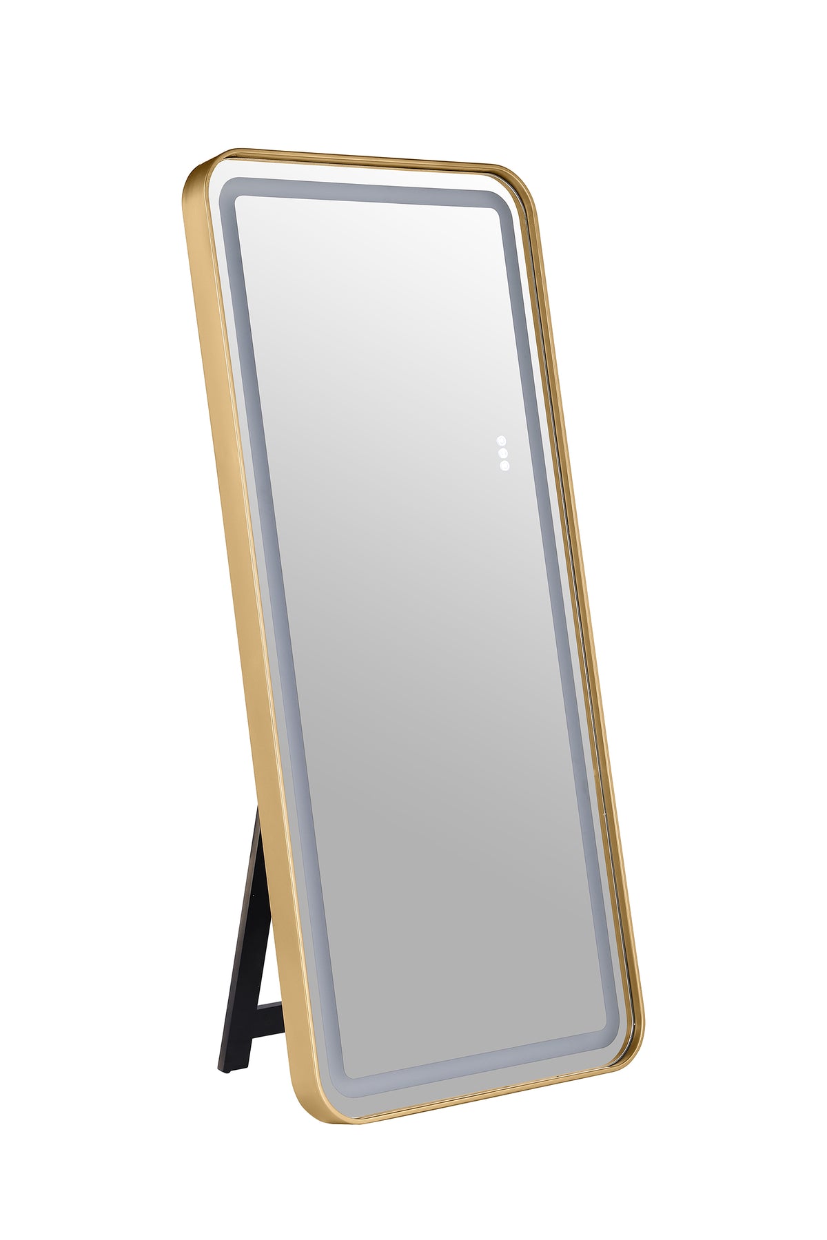 Katlyn Hollywood Glam LED Floor Mirror with Bluetooth Speaker – view 11