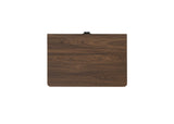 Hayward Mid-Century Modern Bedroom Collection - LED Channeled Headboard Bed, Dresser, Chest & USB Nightstand in Walnut