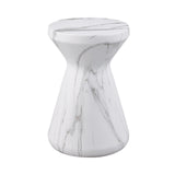 Arpino Contemporary Ceramic Side Table – view 3