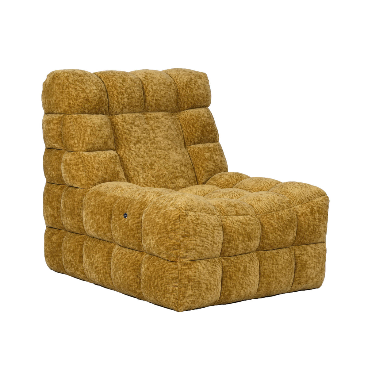 Kamili Biscuit-Tufted Vibrating Massage Lounge Chair – view 14