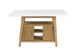 Tangier Genuine Marble Counter Height Dining Set – view 5