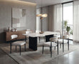 Minden Contemporary Trestle Dining Table & 7-Piece Set - Table Only (70")