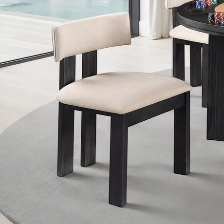 Gaetani 48" Round Game & Dining Table with Cup Holders - 2 Side Chairs