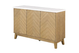 Mandier Genuine Marble Top Dining Collection - Server
