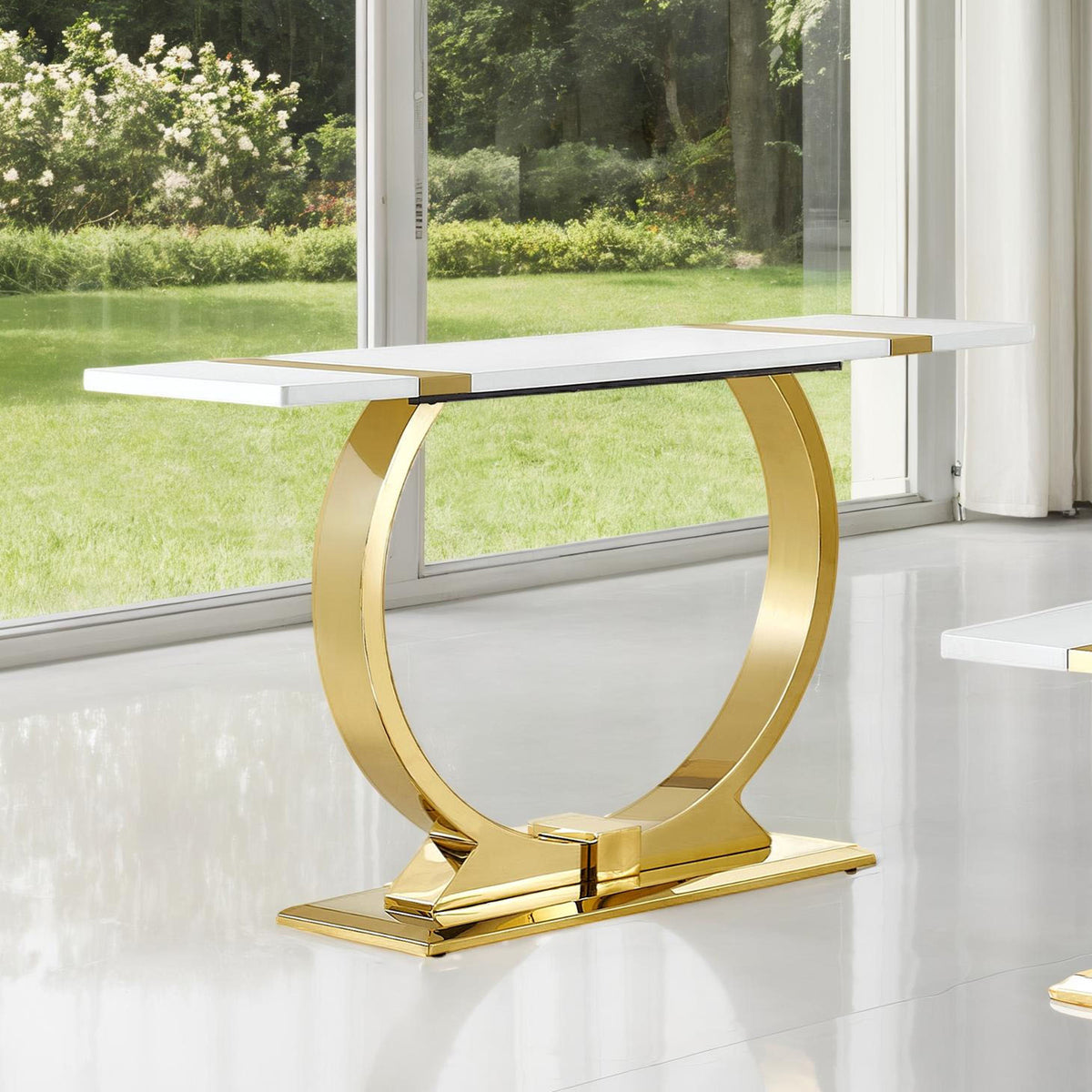 Horsham Contemporary Coffee, End & Sofa Tables - Sofa Table
